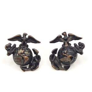 US‎ Marine Corps USMC EGA Emblem Pins Set Eagle Globe Anchor KREW Screw Back